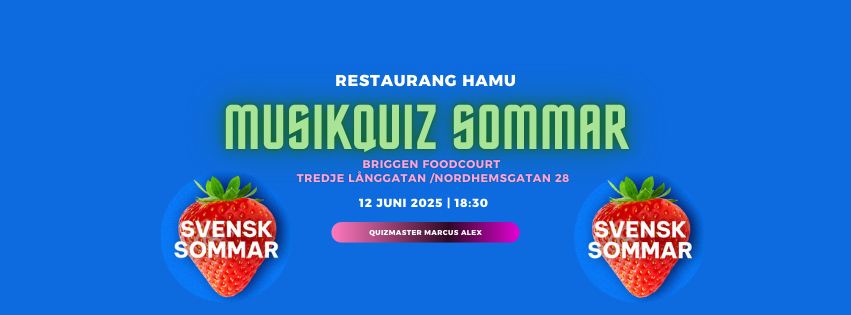 12 Juni MusikQuiz Sommar
